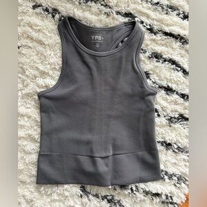 NWT A&F YBP Gray Ribbed Tube Top